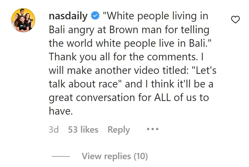 Nas Daily reaction