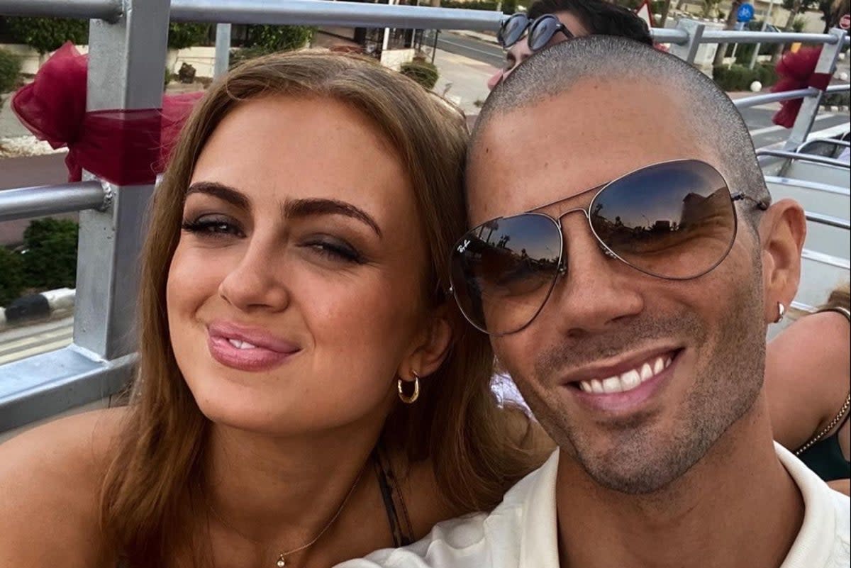 Max George is on the defensive about his relationship with Maisie Smith  (Instagram/Maisie Smith)