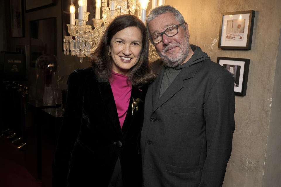 Maggie Henriquez and Philippe Starck