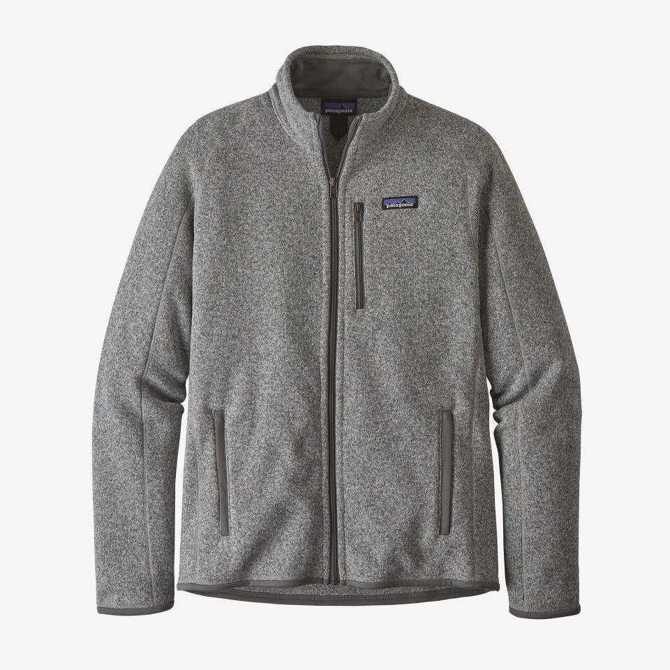 <p><a href="https://go.redirectingat.com?id=74968X1596630&url=https%3A%2F%2Fwww.patagonia.com%2Fproduct%2Fmens-better-sweater-fleece-jacket%2F25528.html&sref=https%3A%2F%2Fwww.menshealth.com%2Fstyle%2Fg43438364%2Fbest-patagonia-jackets%2F" rel="nofollow noopener" target="_blank" data-ylk="slk:Shop Now;elm:context_link;itc:0;sec:content-canvas" class="link ">Shop Now</a></p><p>Better Sweater Fleece Jacket</p><p>patagonia.com</p><p>$159.00</p>