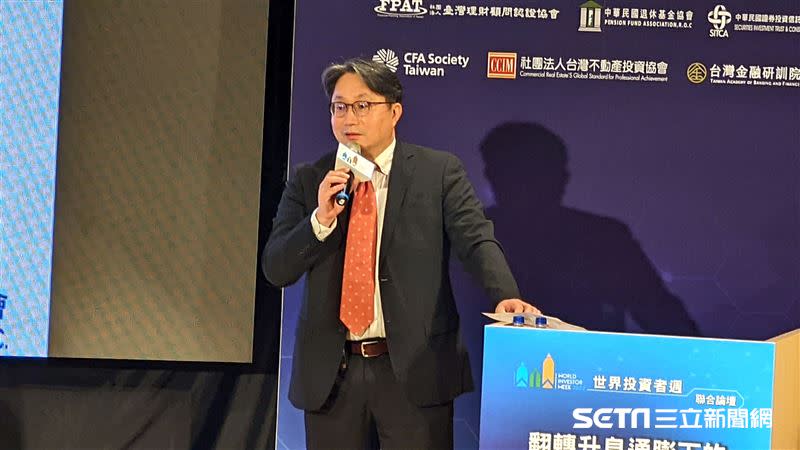 投信投顧公會理事長劉宗聖表示，投資是理財規劃中重要的一環。（資料照／記者戴玉翔攝影）
