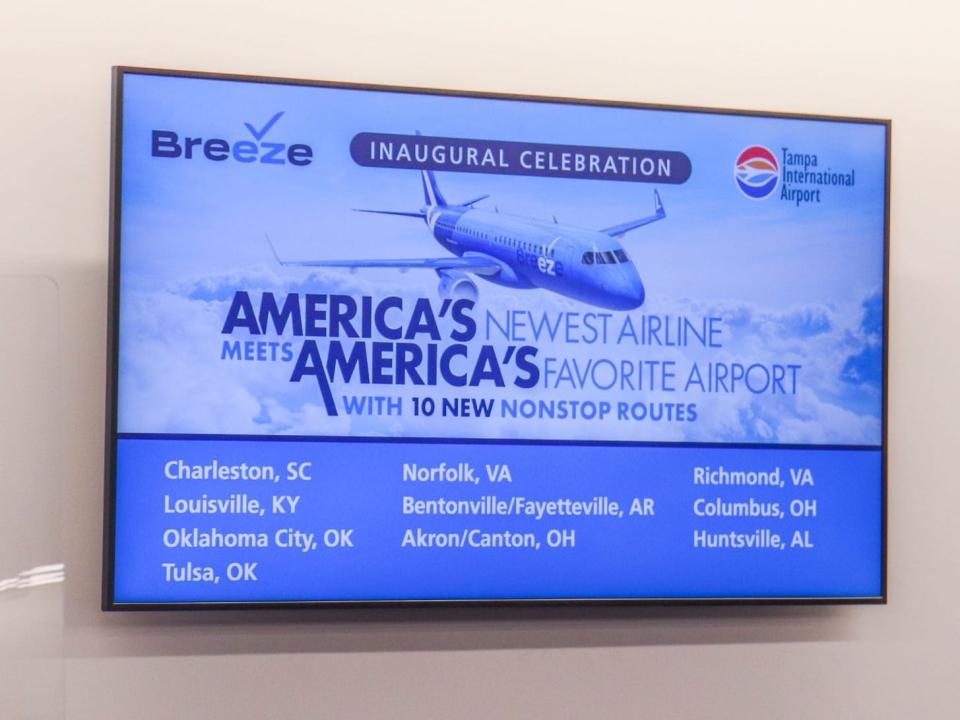 Breeze Airways Inaugural Flight