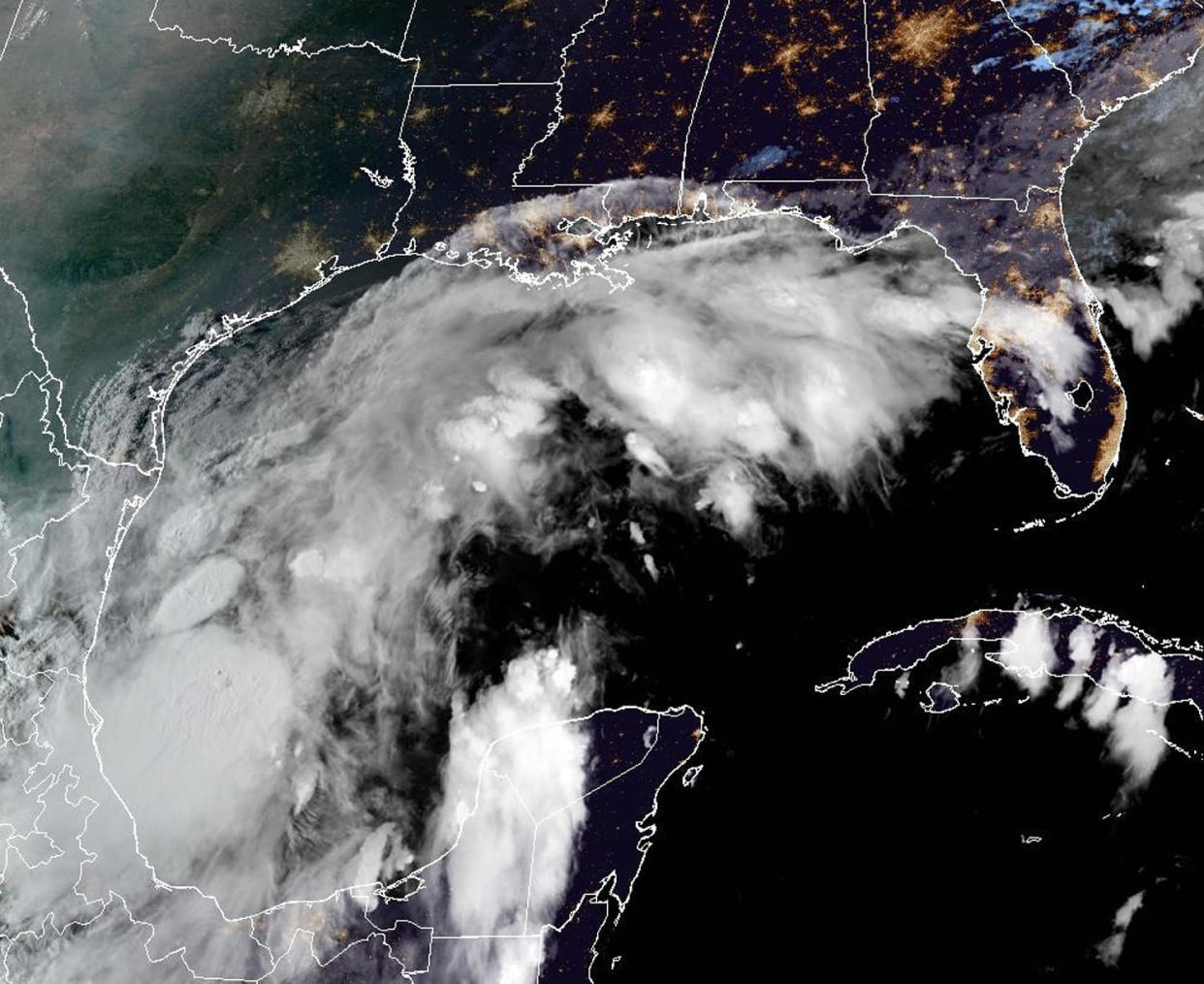 Gulf of Mexico as on Sunday Sept. 8, 2024 4:49p PT (NOAA)