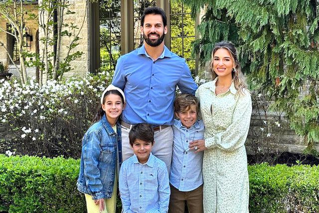 <p>Jessie James Decker/Instagram</p> Jessie James Decker with husband Eric Decker and their three kids