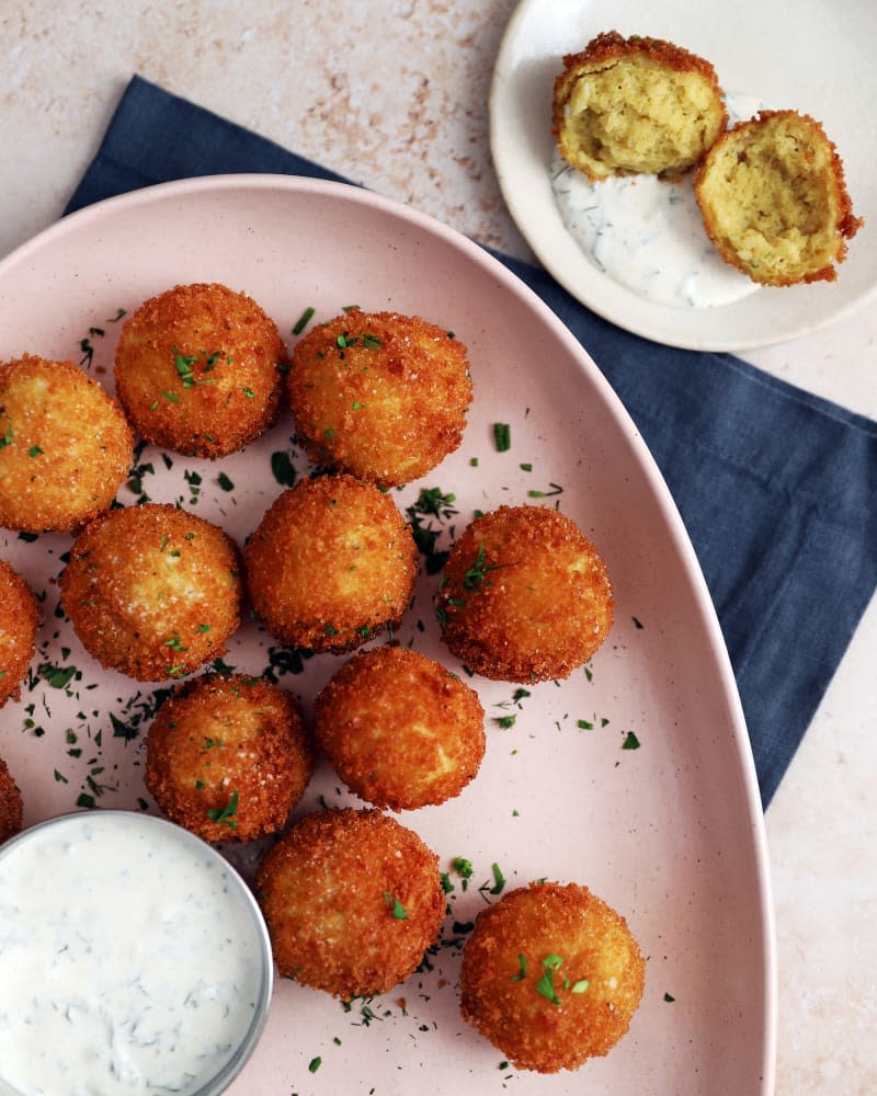 Deep-Fried Matzo Balls 