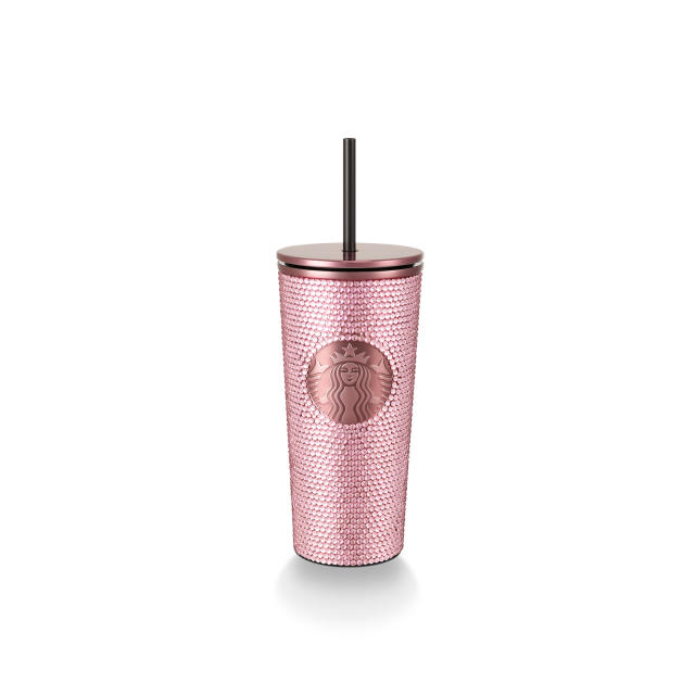 barbie tumbler, pink tumbler, bling tumbler, embellished tumbler