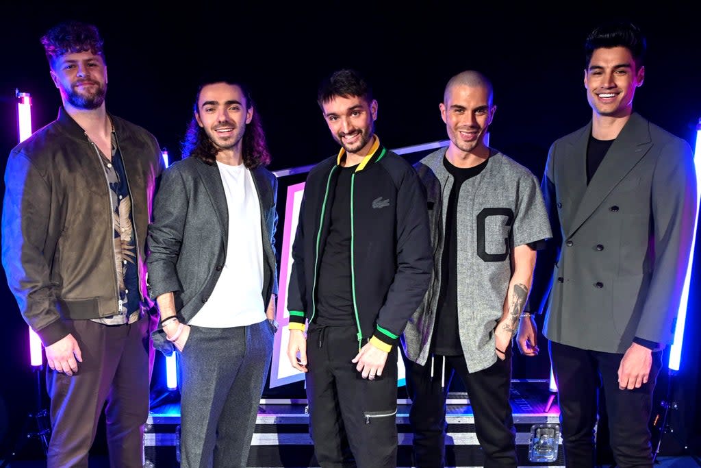 The Wanted have announced the release of a new charity single in honour of late member Tom Parker (center) (Getty Images for BAUER)