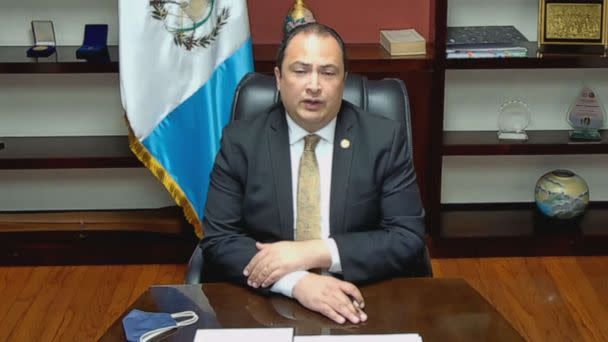PHOTO: Guatemalan Foreign Minister Mario Adolfo Búcaro Flores. (ABC)