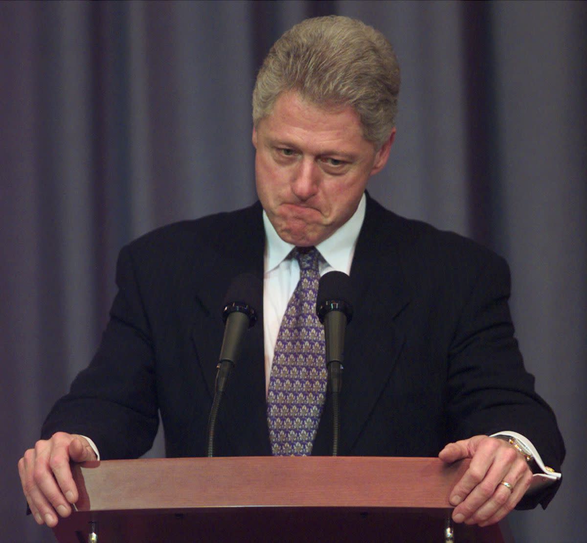 One of the most famous and highly publicized impeachment cases came in December of 1998, when former President Bill Clinton was brought up on impeachment proceedings. Clinton was charged with perjury and obstruction of justice in relation to the Monica Lewinsky scandal. Clinton would later be acquitted on both charges by the Senate.