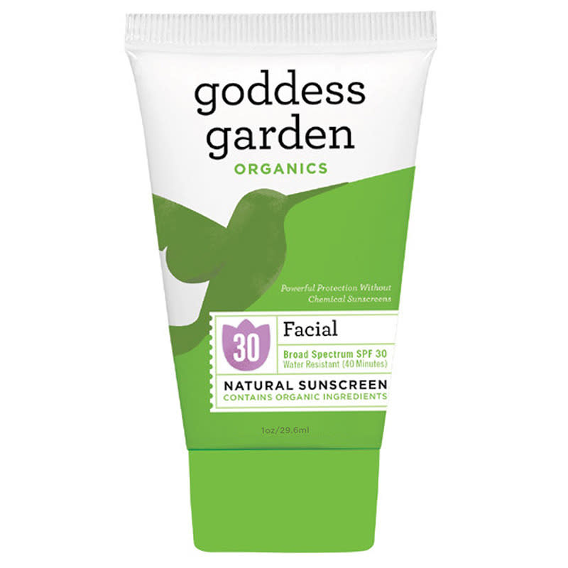 Goddess Garden Facial Natural Sunscreen