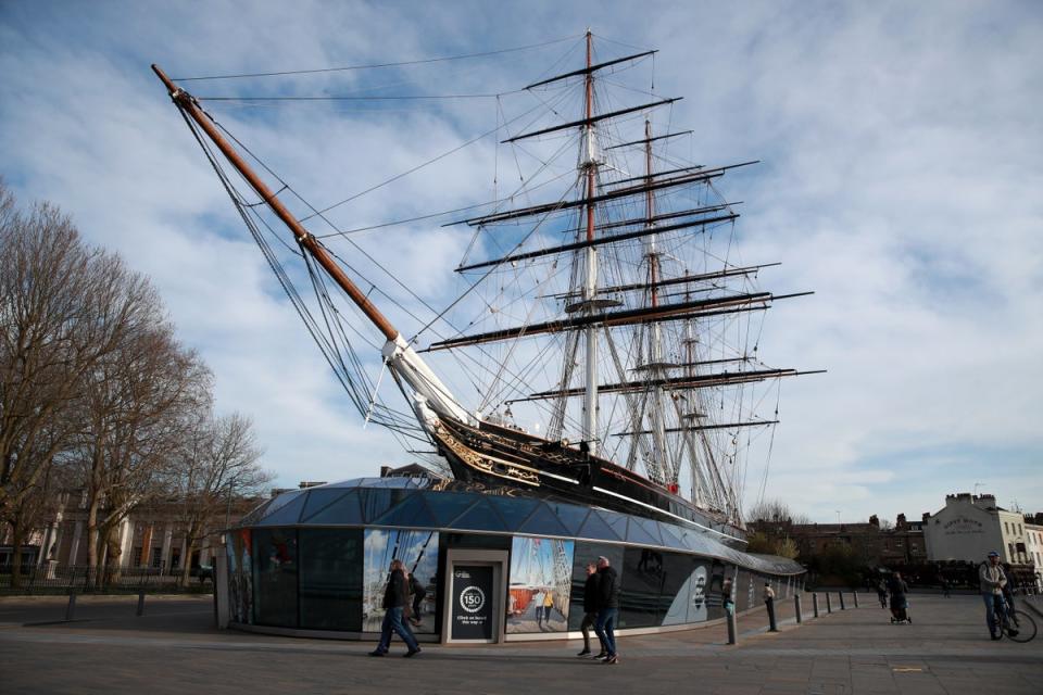 The Cutty Sark (PA)