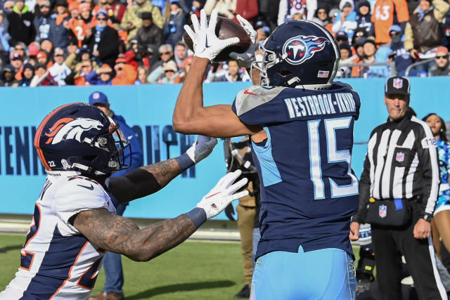 Tannehill returns, throws 2 TD passes as Titans beat Broncos, WJHL