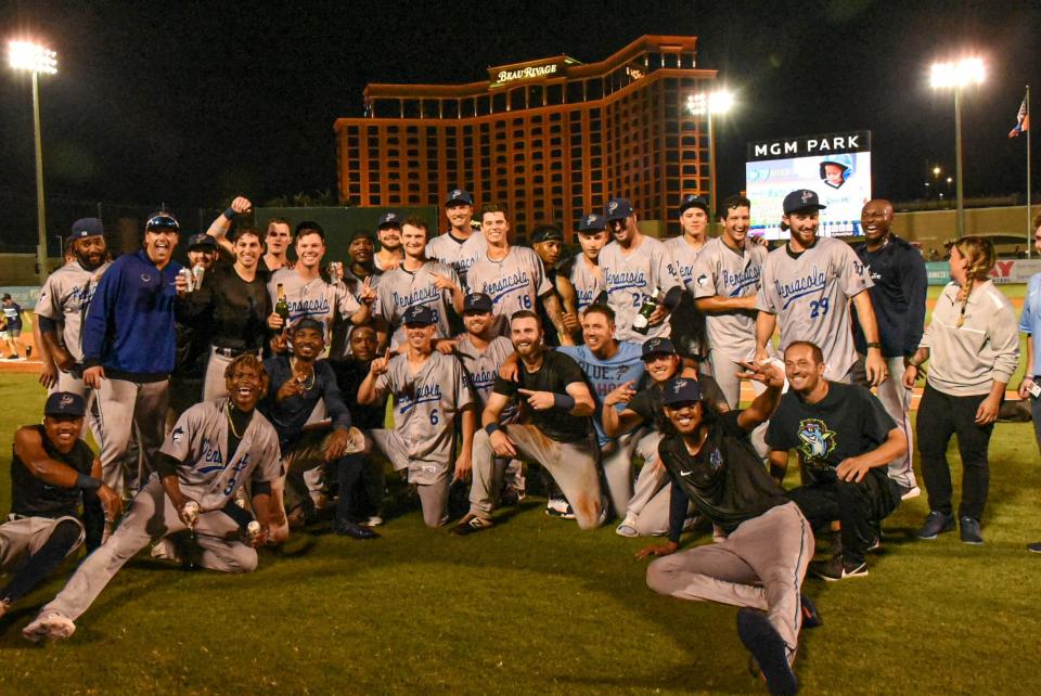 The Blue Wahoos are first-half regular season champions after securing the league's best record.