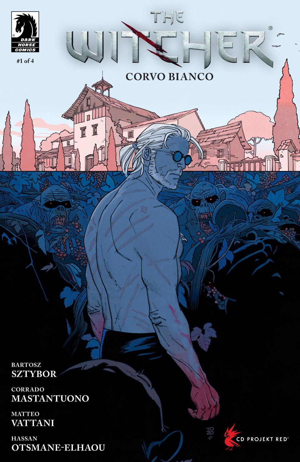 The Witcher: Corvo Bianco issue 1 cover art