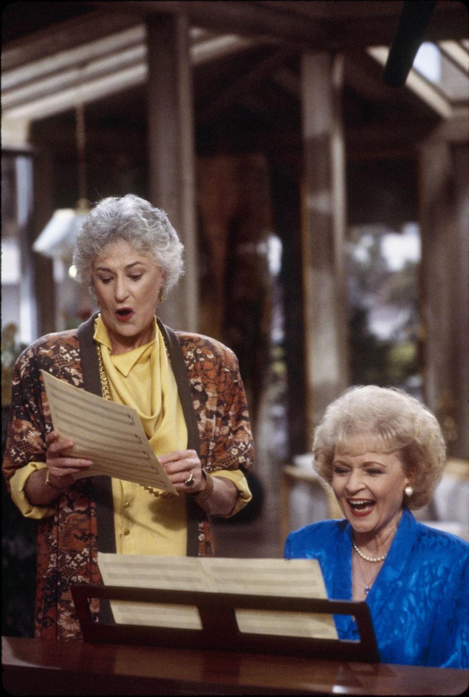 Betty White and Bea Arthur didn't always get along.