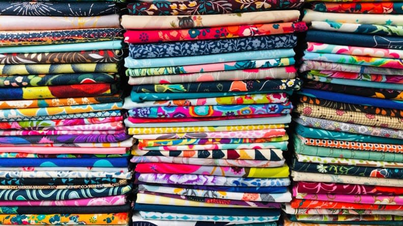 For the person who quilts: Quilt Fabric Scrap Bundle