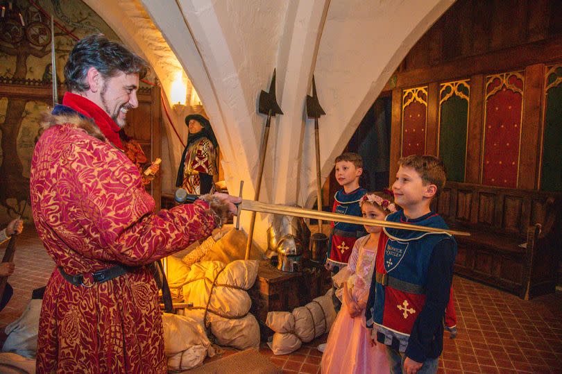 Children will be made Lord and Ladyships at Warwick Castle