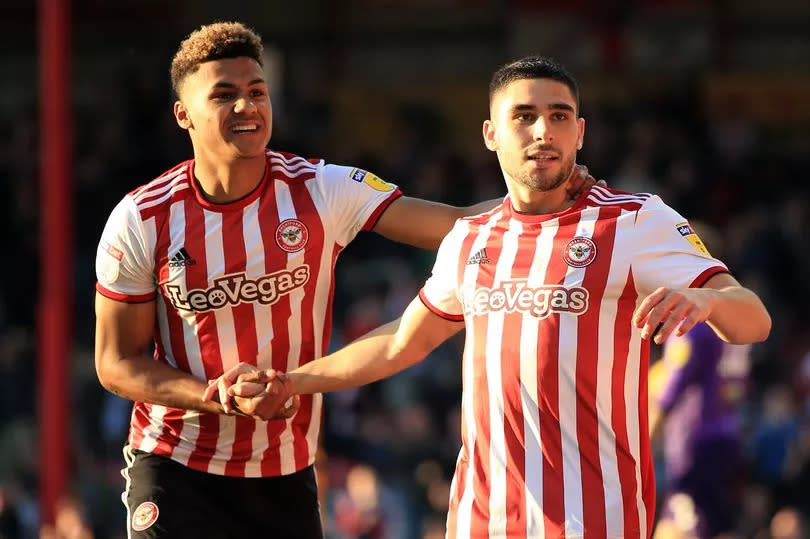 Ollie Watkins and Neal Maupay