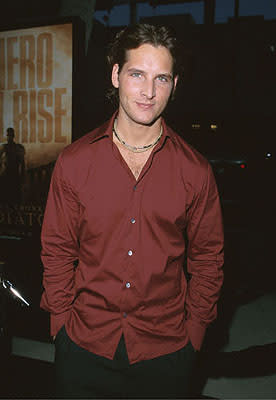 Peter Facinelli at the Beverly Hills Academy Theater premiere for Dreamworks' Gladiator