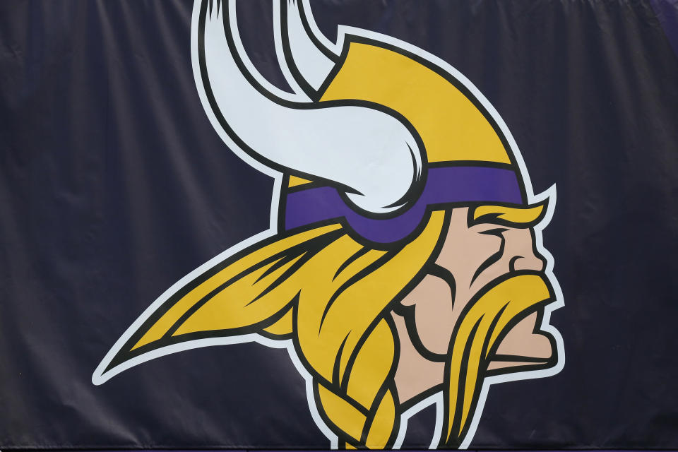 The Minnesota Viking Logo.