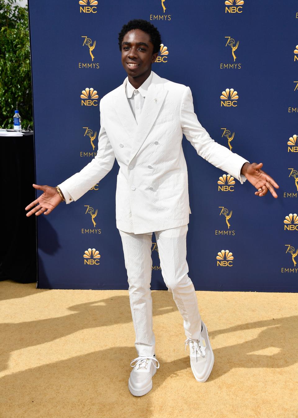 Caleb McLaughlin in Louis Vuitton