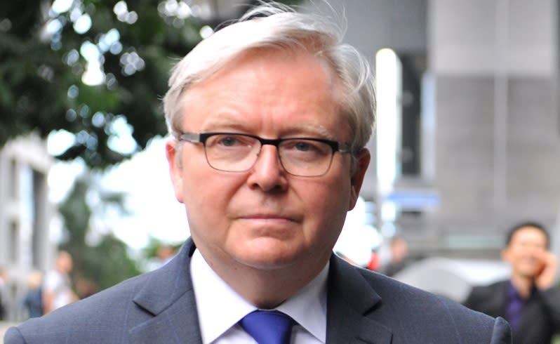 Former Prime Minister Kevin Rudd. Picture: Getty Images