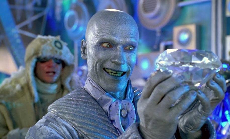 阿諾舒華辛力加在《蝙蝠俠與羅賓》飾演奸角Mr. Freeze。