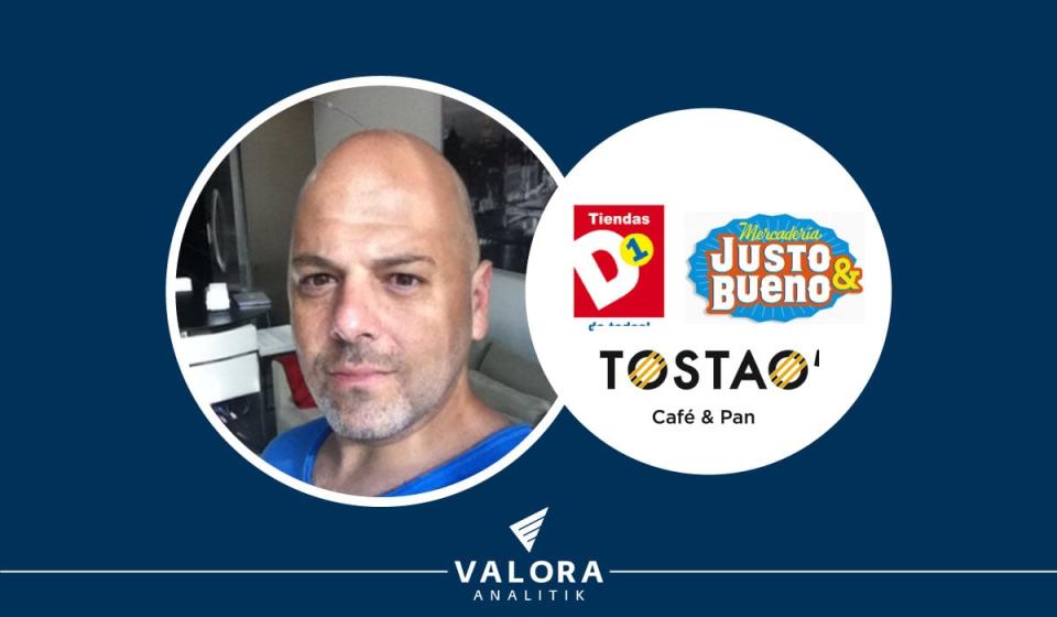 Michel Olmi estuvo detrás de las marcas de hard discount en Colombia D1 y Justo & Bueno así como de Tostao. Foto: Linkedin / Valora Analitik