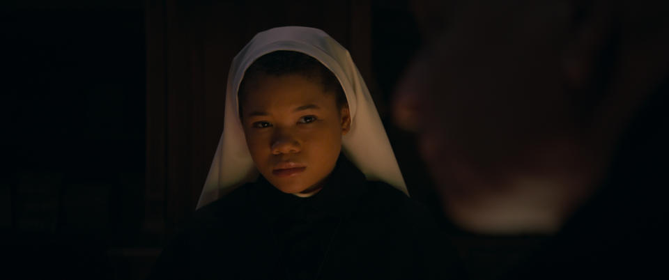 Storm Reid in The Nun 2. (Warner Bros.)