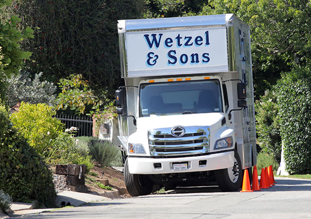 Ben Affleck and Jennifer Garner are renovating their house, not their relationship. Rumors about a possible Ben and Jen divorce continued to swirl as Wetzel & Sons vans were seen at their Pacific Palisades, Calif., enclave, but no one is moving out. The trucks were there because the couple are under going a house renovation, a source close to Ben and Jen confirms. Flynet Flynet The owner of Giannetti Architects told ET that they've done projects for the Afflecks in the past. The couple "loved the work, so they called up to remodel some rooms." <strong>WATCH: Ben and Jen Are Doing 'Fine'</strong> The moving vans were there to bring furniture to storage in order for the company to begin construction on the actors' home. The house renovation comes on the heels of sources telling ET that the couple "are fine" and are planning on spending the summer focusing on family. They were also spotted together last month grabbing lunch in Brentwood, Calif., right in the heat of the divorce rumors. Ben and Jen will celebrate their 10th wedding anniversary next week on June 29. <strong>WATCH: Jennifer Garner Flirts with an Engaged Ben Affleck in 2003</strong> Despite all the breakup chatter around them, these two aren't going anywhere imminently. Find out more about Ben and Jen's upcoming plans in the video below.