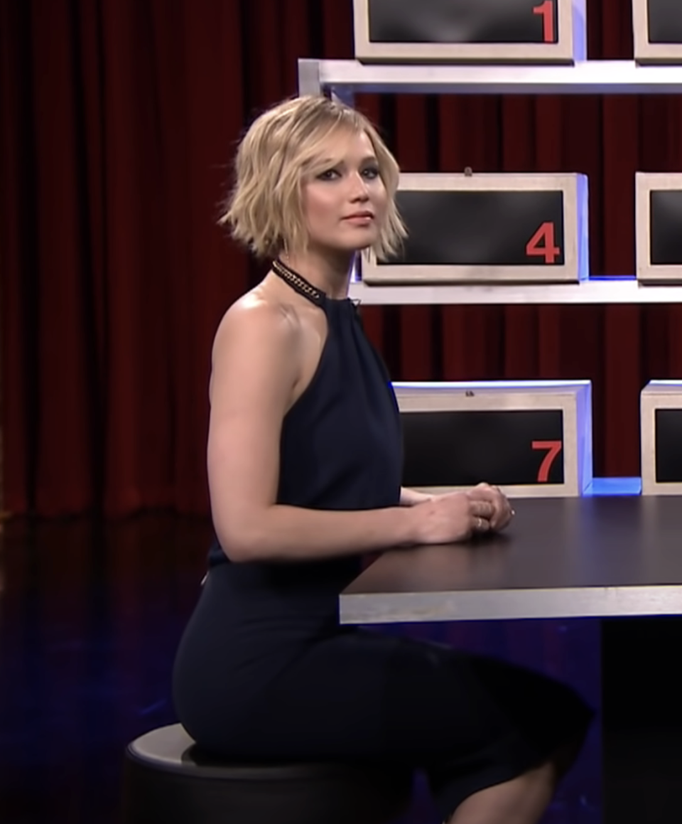 jennifer on a talk show