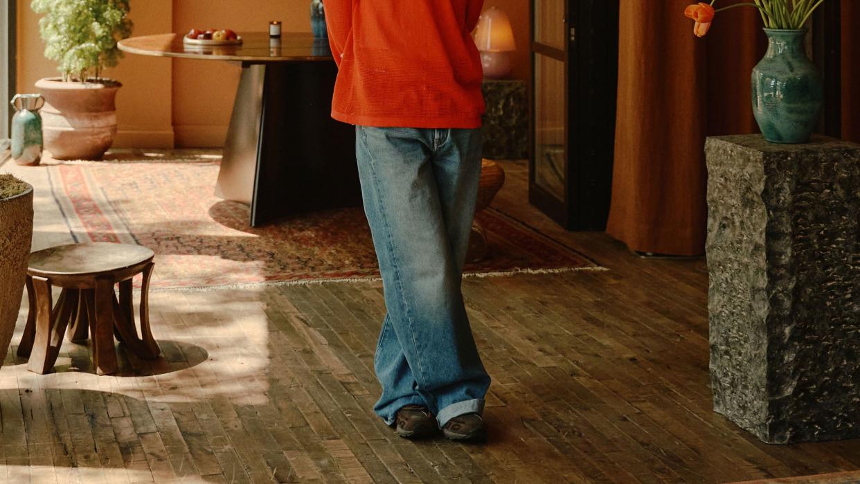 a man standing in a room