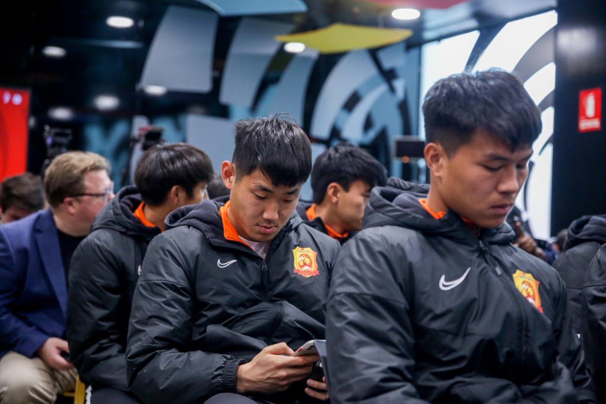 Wuhan Zall FC is expected to return to China on Saturday. (Photo by H.Bilbao/Europa Press via Getty Images)