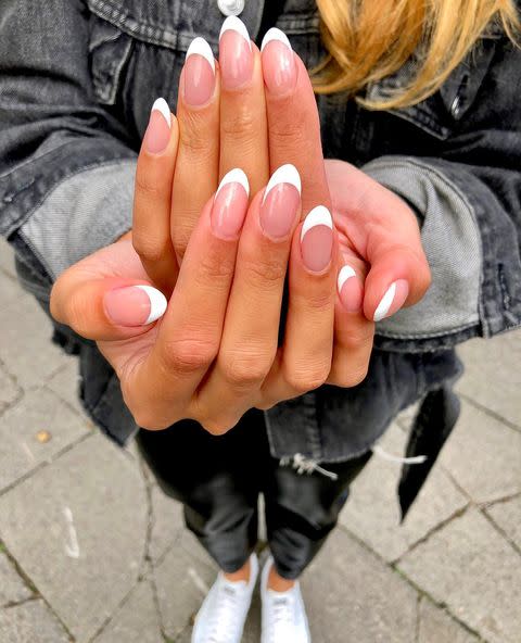 <p>Because why not channel your inner Elle Woods and return to the most classic of manicures?</p><p><a href="https://www.instagram.com/p/CGFthSzFYBz/" rel="nofollow noopener" target="_blank" data-ylk="slk:See the original post on Instagram;elm:context_link;itc:0;sec:content-canvas" class="link ">See the original post on Instagram</a></p>