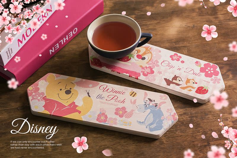 小七櫻花季推出粉嫩迪士迪集點商品。（圖／業者提供）