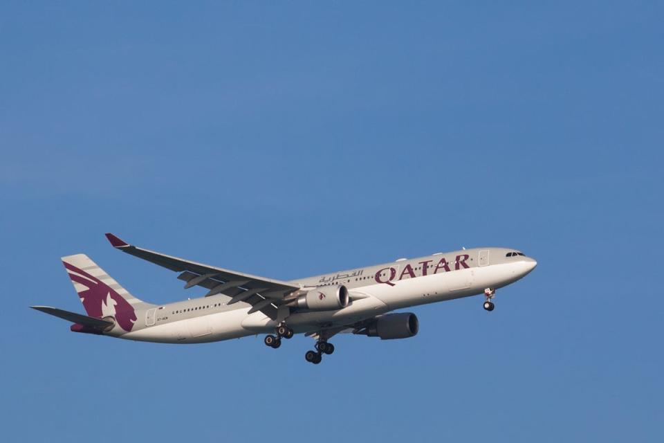 Qatar Airways insists the woman was refused travel due to her behaviour (Getty Images)