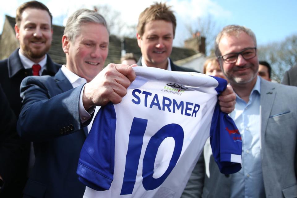 Critics claim Starmer does not want leftwingers on his team (Getty Images)