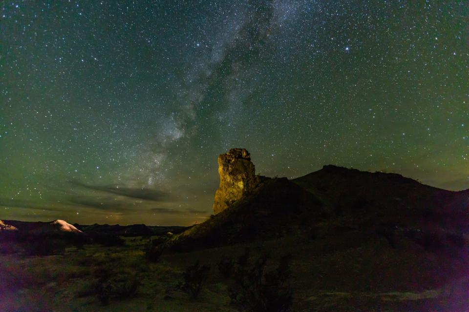 <p>The stars at night are big and bright, deep in the heart of Texas. And there's few better places to spot constellations than in Big Bend National Park. </p>