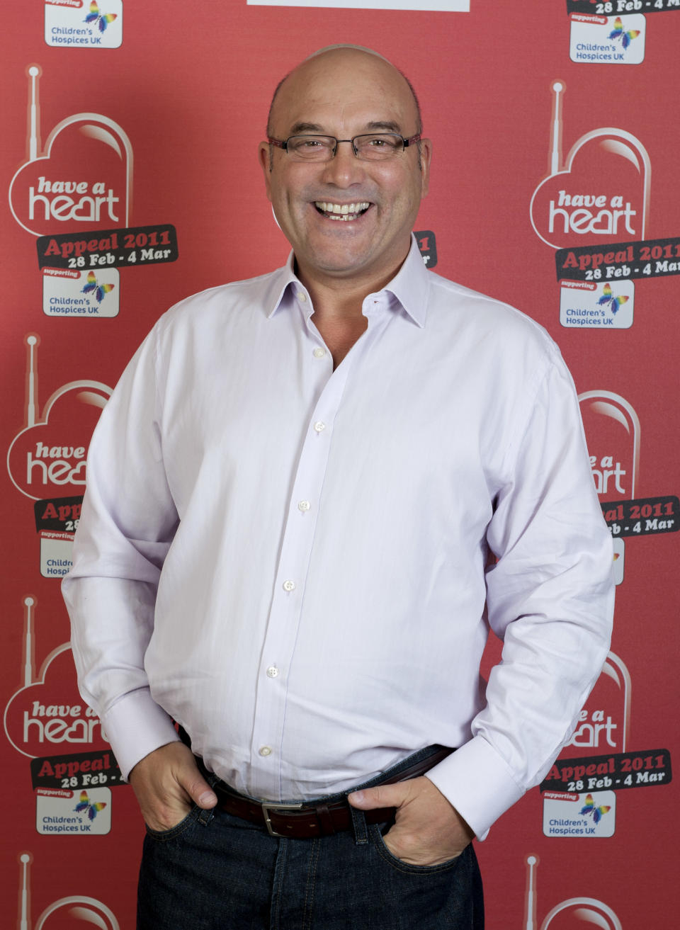 Gregg Wallace pictured during the 2011 Have a Heart appeal, Heart FM's charity raising money for Children's Hospices UK, at the Heart FM studios in central London.