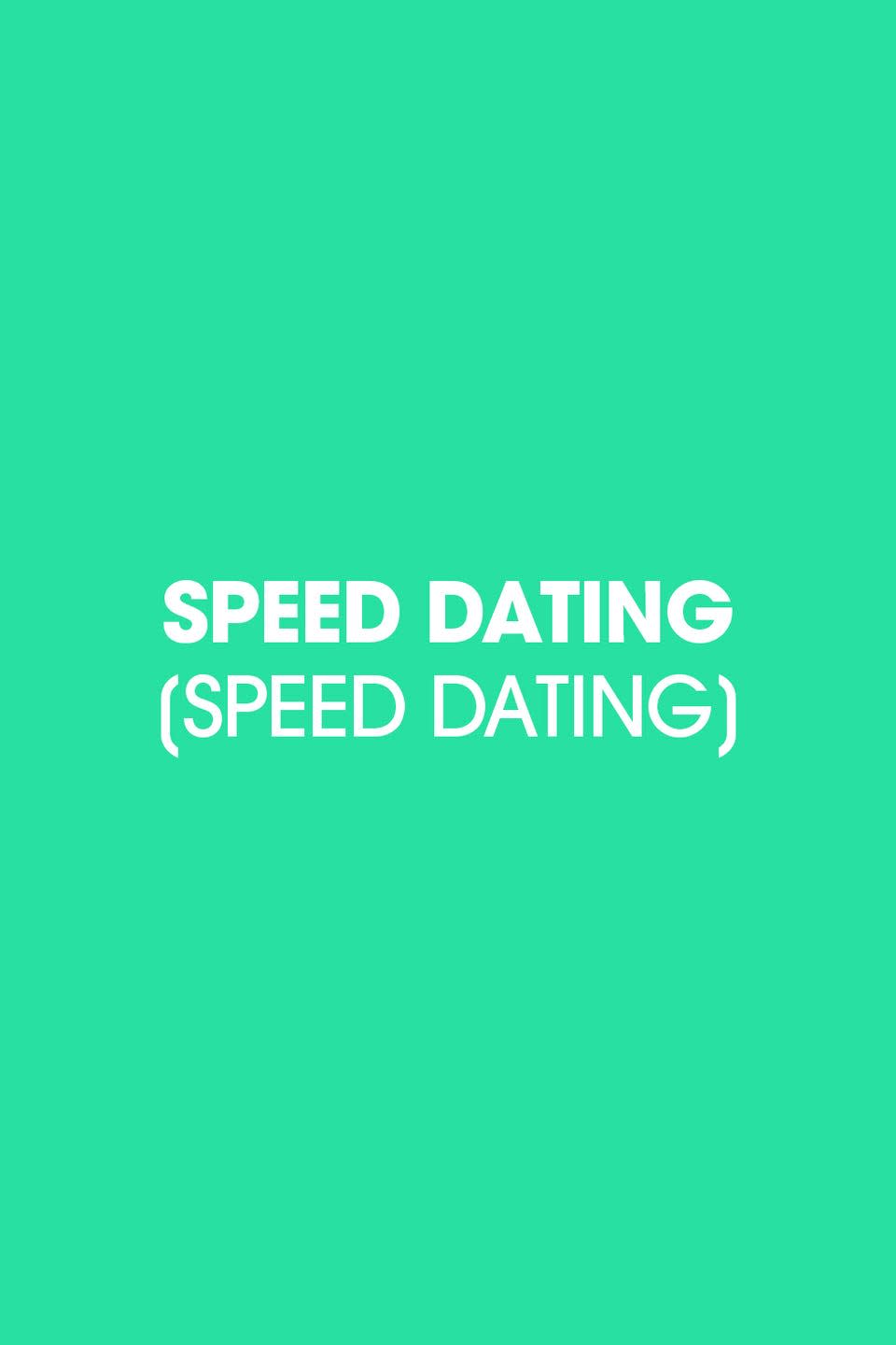 2000: Speed Dating