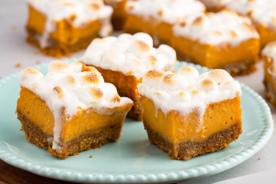 Sweet Potato Marshmallow Bars