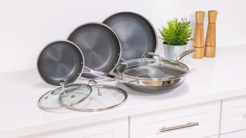 This HexClad 13-piece set is the best overall cookware set we've ever tested and you can get it for a major discount today.