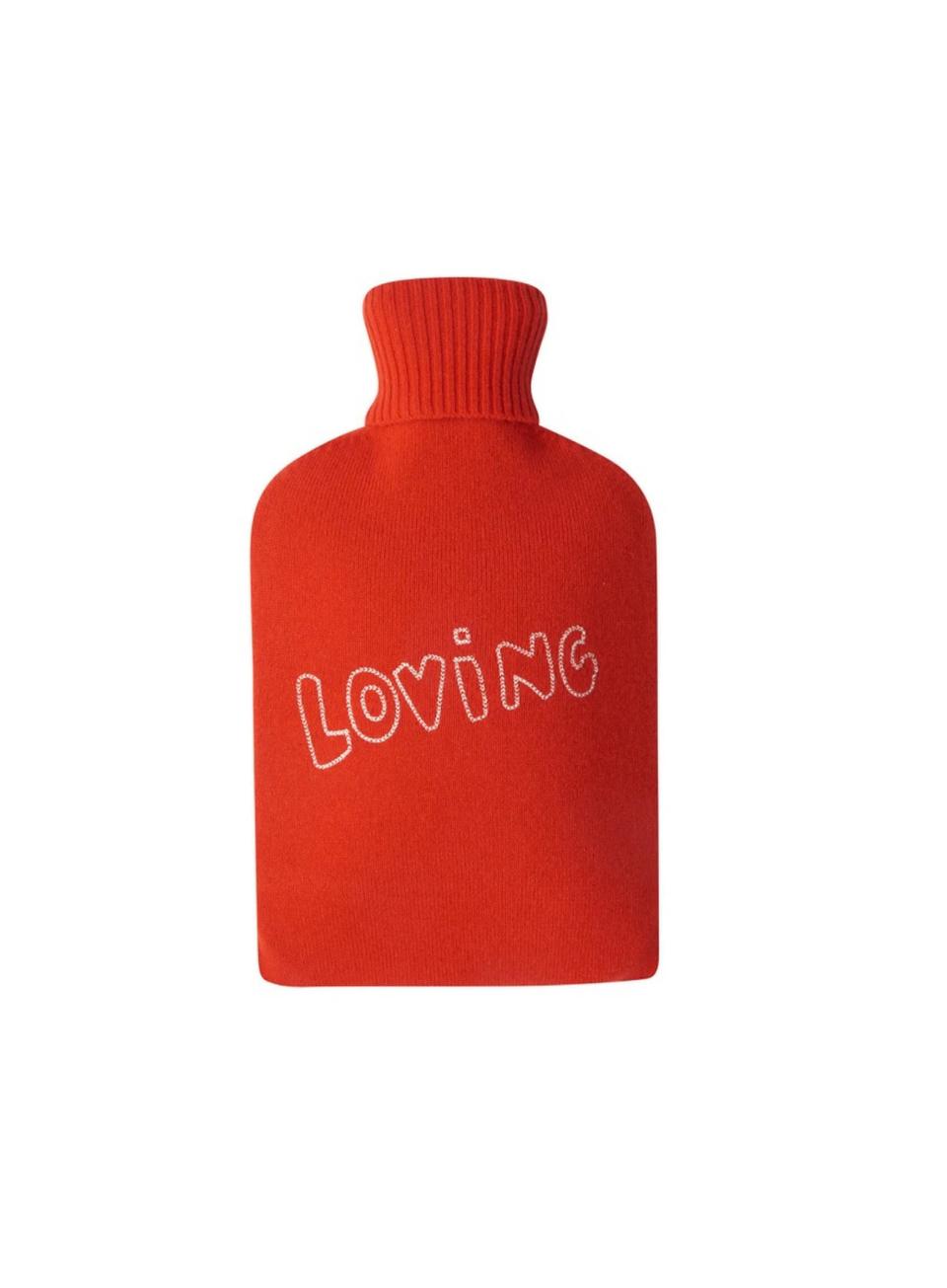 Merino Wool Hot Water Bottle, £135, Bella Freud