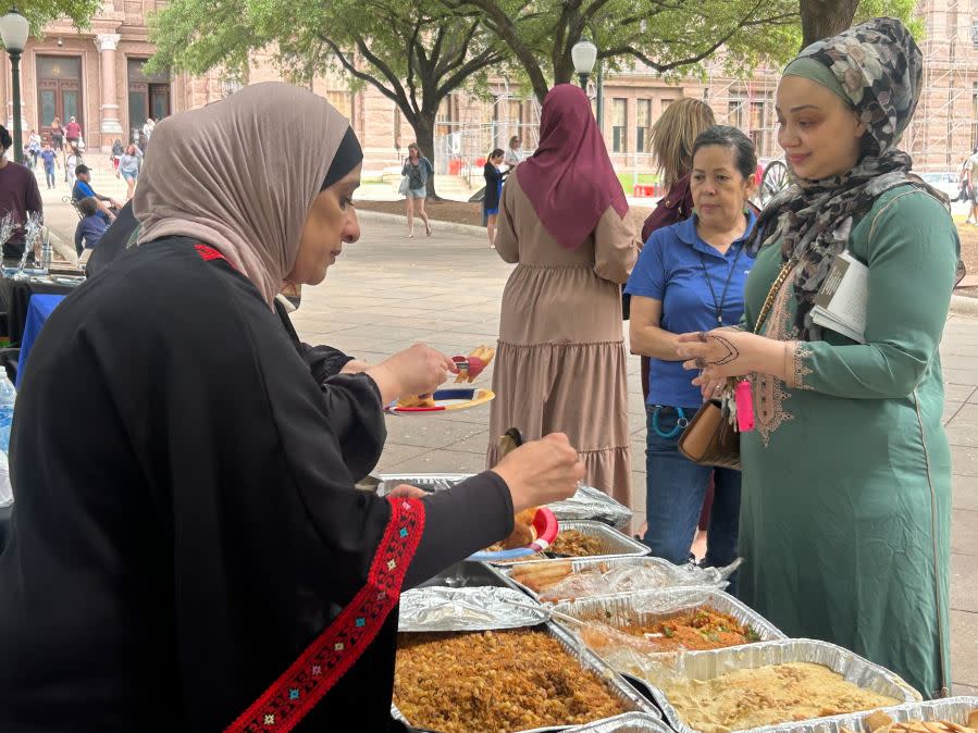 The third annual ‘Eid Celebration at the Capitol’ took part to mark Eid ul-Fitr (EED-al-FITTER)– the “feast of fast breaking” to celebrate the end of Ramadan on Friday at the Texas Capitol | Frank Martinez/KXAN News