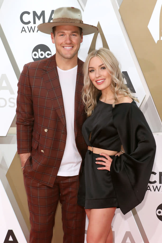 Colton Underwood and Cassie Randolph starred on "The Bachelor." (Photo: Taylor Hill/Getty Images)