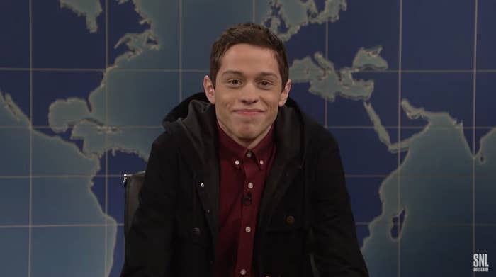 Pete Davidson on the Weekend Update