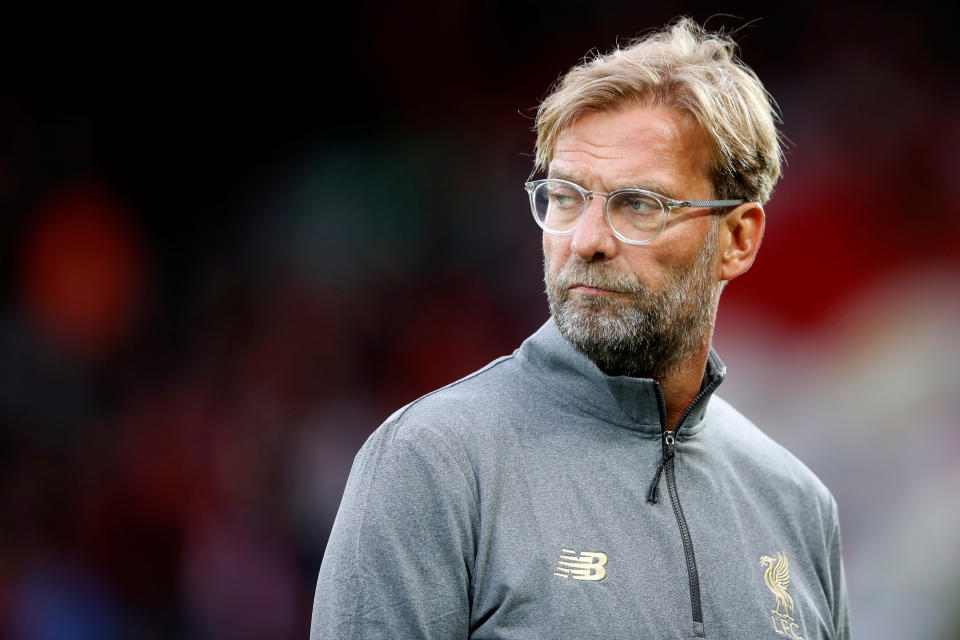 Soccer Football - Pre Season Friendly - Liverpool v Torino - Anfield, Liverpool, Britain - August 7, 2018   Liverpool manager Jurgen Klopp before the match    Action Images via Reuters/Carl Recine