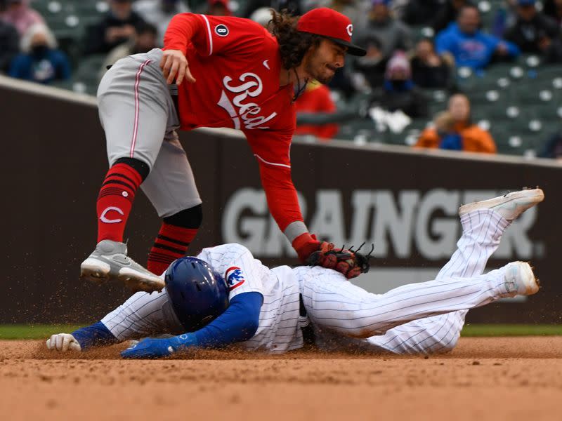 MLB: Cincinnati Reds at Chicago Cubs