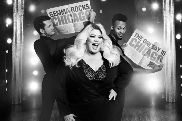 Gemma Collins in her Chicago publicity photo (Photo: Matt Crockett via PA Media)