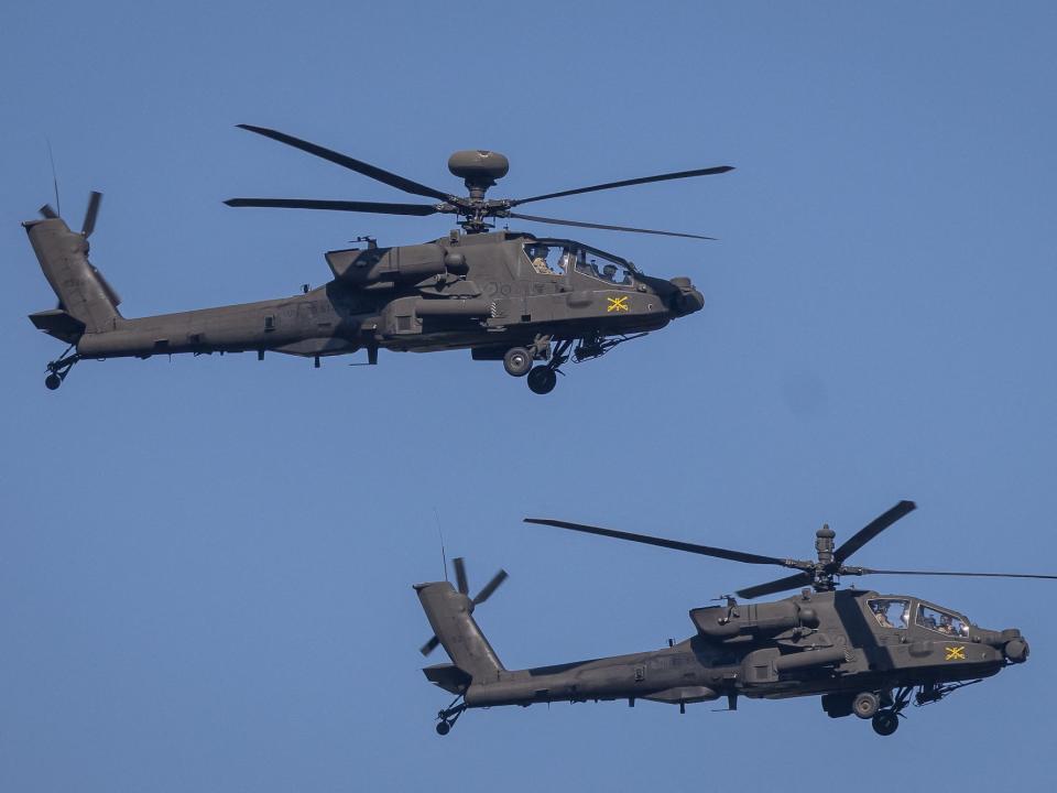 Poland Army AH-64 Apache helicopter